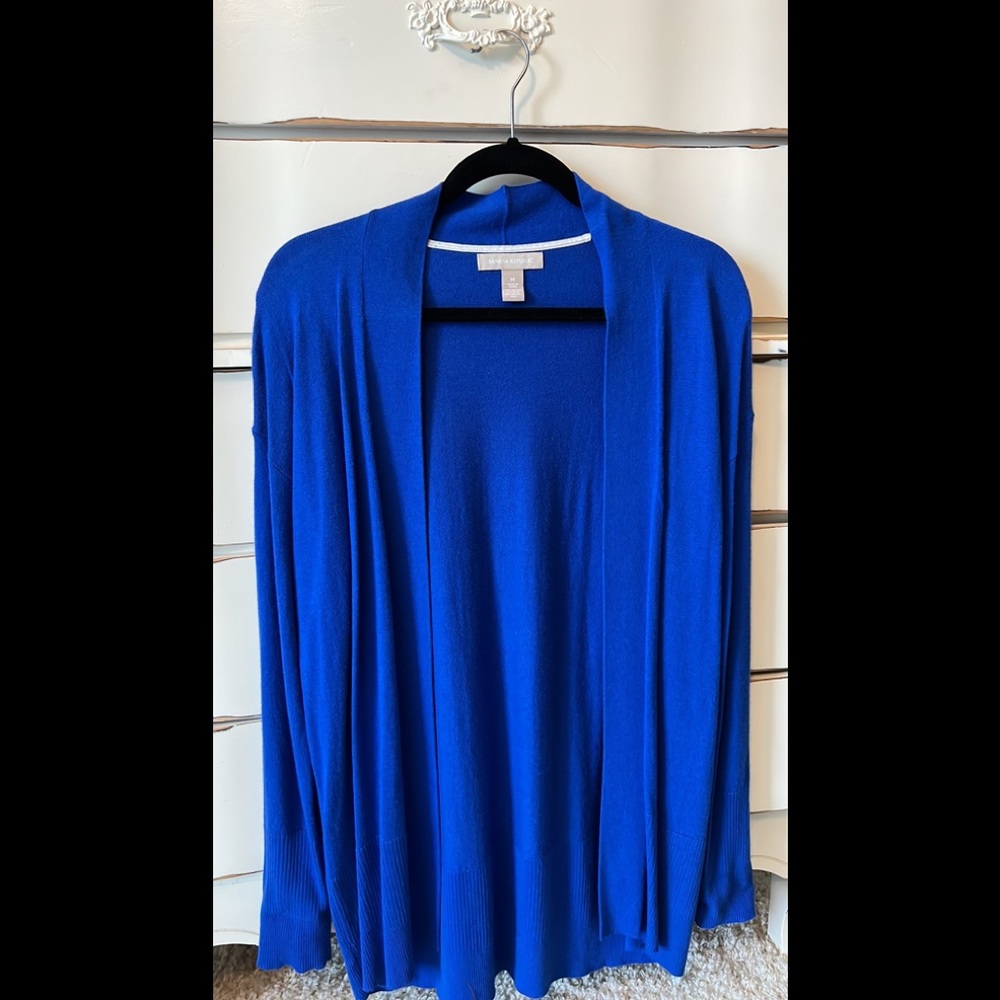 Banana republic size medium royal blue cardigan